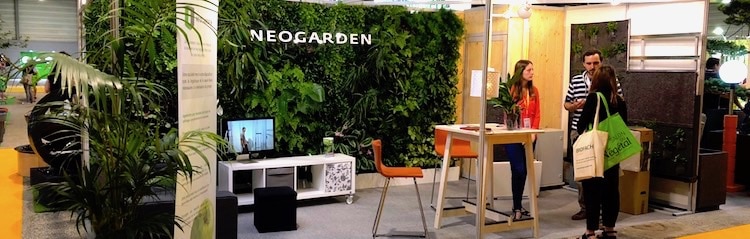 formation-mur-vegetal Neogarden au Salon du Végétal de Nantes